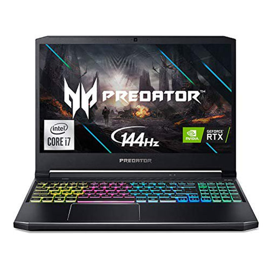 Predator Helios 300 Gaming Laptop, Intel I7-10750H, NVIDIA Geforce RTX 3060 Laptop GPU, 15.6" Full HD 144Hz 3Ms IPS Display, 16GB DDR4, 512GB Nvme SSD, Wifi 6, RGB Keyboard, PH315-53-71HN